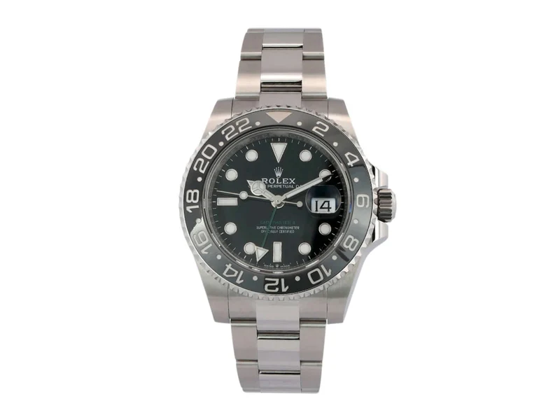 Rolex GMT-Master II Edelstahl Ref. 126710GRNR
