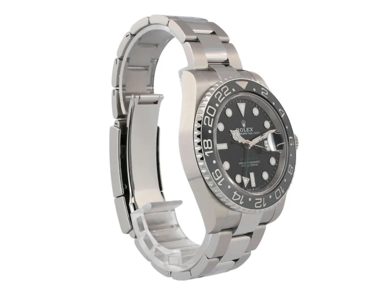 Rolex GMT-Master II Edelstahl Ref. 126710GRNR