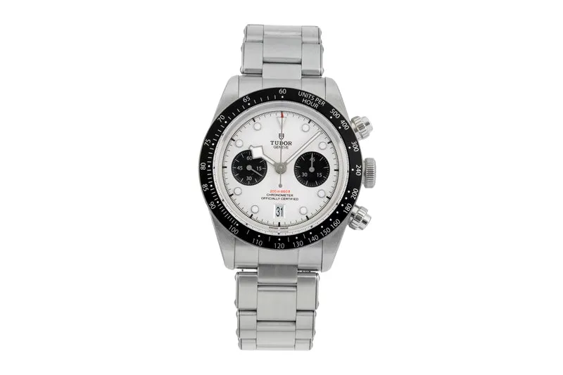 Tudor Black Bay chronograph steel automatic men's watch M79360N-0002 LP: 5760EUR [2603419]
