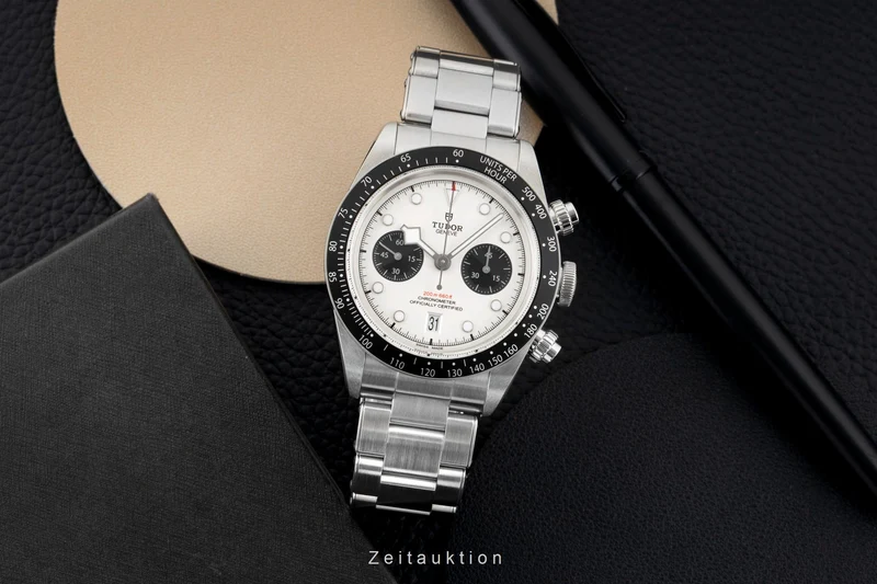 Tudor Black Bay chronograph steel automatic men's watch M79360N-0002 LP: 5760EUR [2603419]