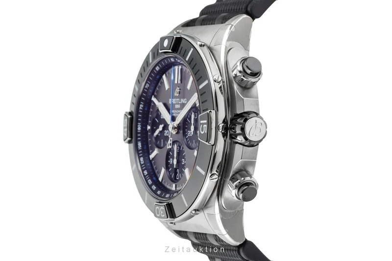 Breitling Chronomat chronograph titanium automatic men's watch EB0136251M1S1 LP: 11300EUR [2603663]