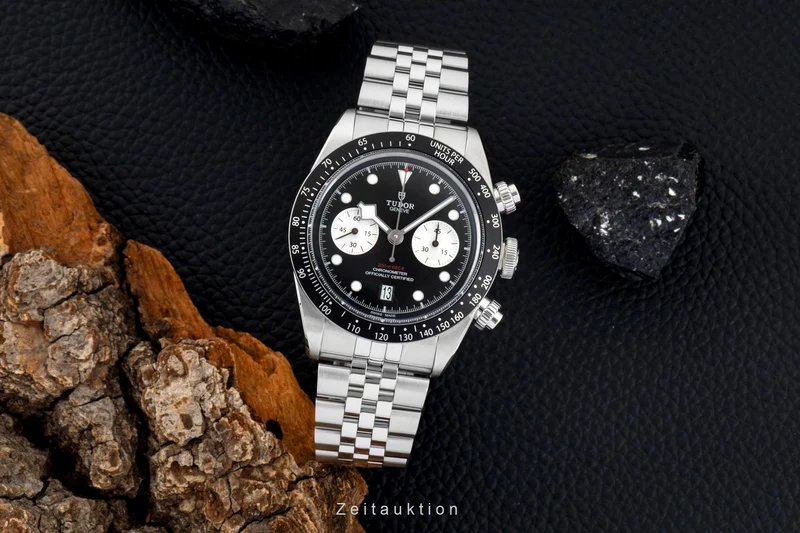Tudor Black Bay chronograph steel automatic men's watch 79360N LP: 5760EUR [2603420]
