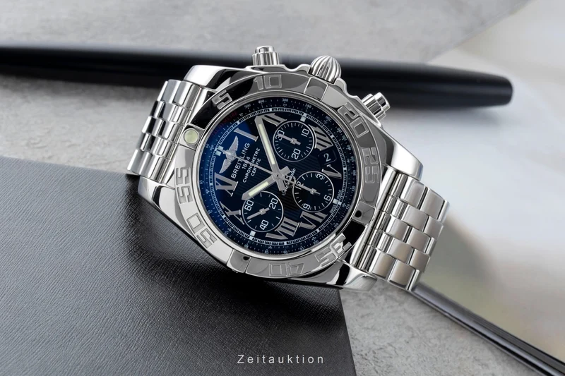 Breitling Chronomat 44 chronograph steel automatic men's watch AB0110 [2603203]