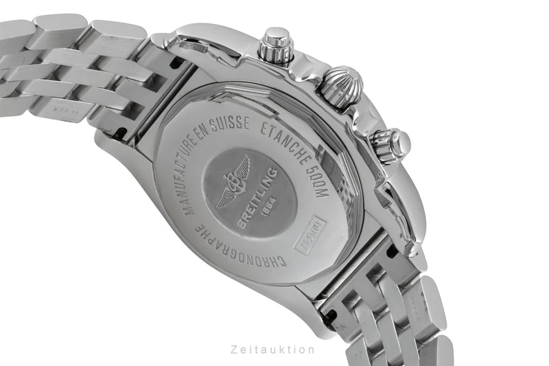 Breitling Chronomat 44 chronograph steel automatic men's watch AB0110 [2603203]