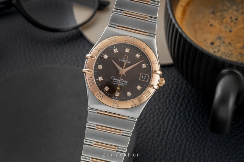 Omega Constellation steel / gold automatic unisex 1301.60.00 [2603510]
