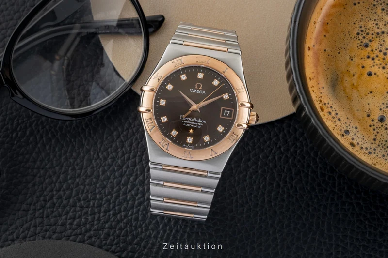 Omega Constellation steel / gold automatic unisex 1301.60.00 [2603510]