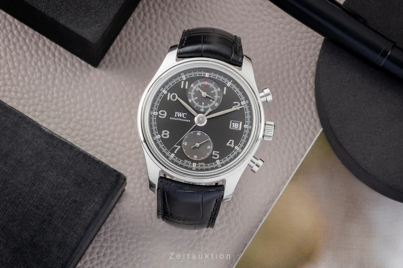 IWC Portugieser chronograph steel automatic men's watch IW390404 [2603356]