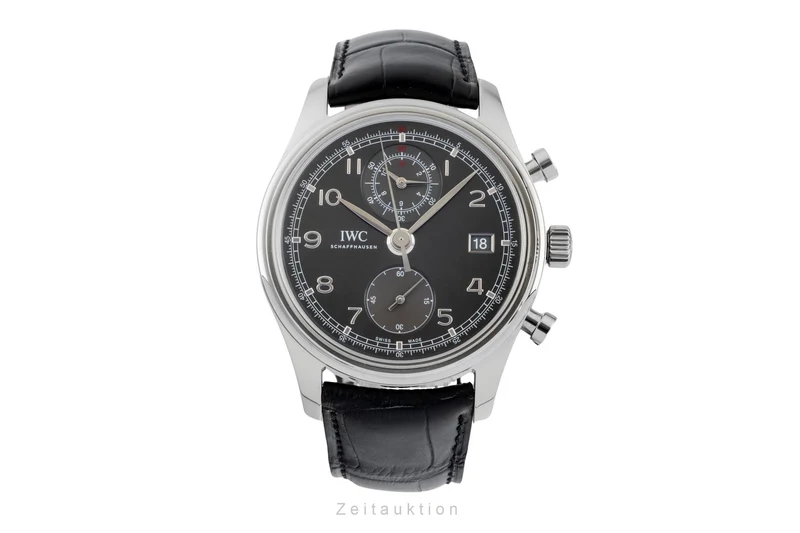 IWC Portugieser chronograph steel automatic men's watch IW390404 [2603356]