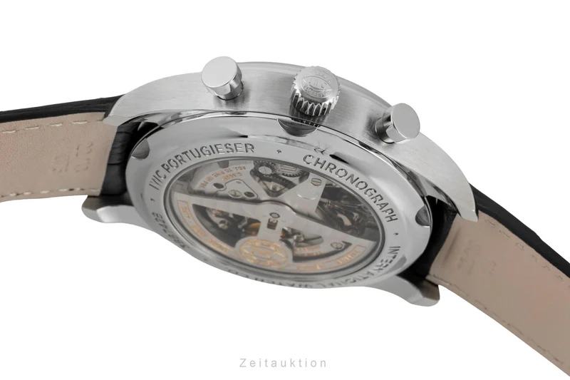 IWC Portugieser chronograph steel automatic men's watch IW390404 [2603356]