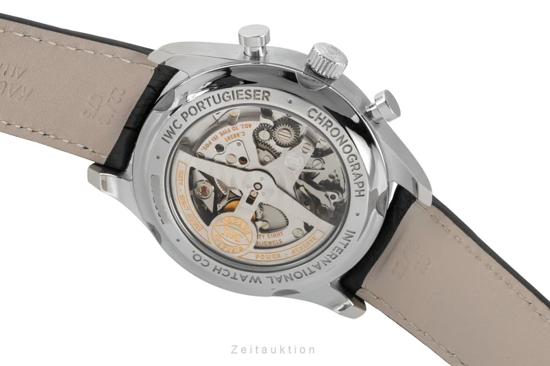 IWC Portugieser chronograph steel automatic men's watch IW390404 [2603356]