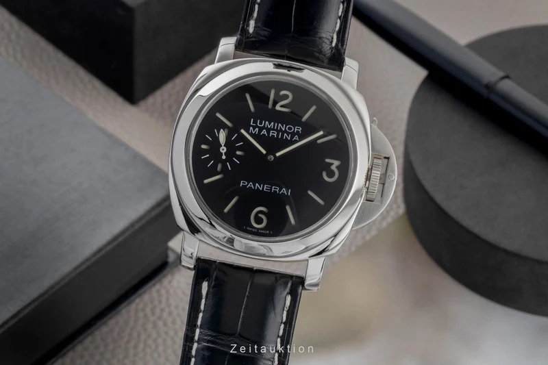 Panerai Luminor Marina steel manual winding men's watch PAM00111 [2603370]