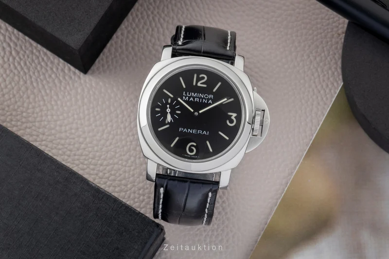 Panerai Luminor Marina steel manual winding men's watch PAM00111 [2603370]