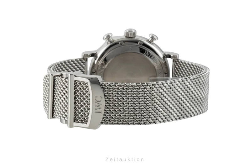 IWC Portofino chronograph steel automatic men's watch IW391010 [2603735]
