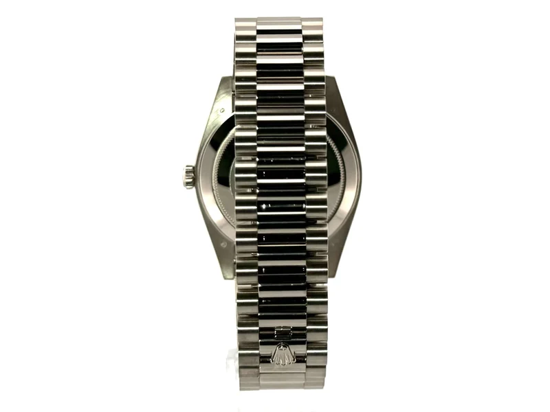 Rolex Day-Date 40 Weißgold 228239 Schwarz Diamant