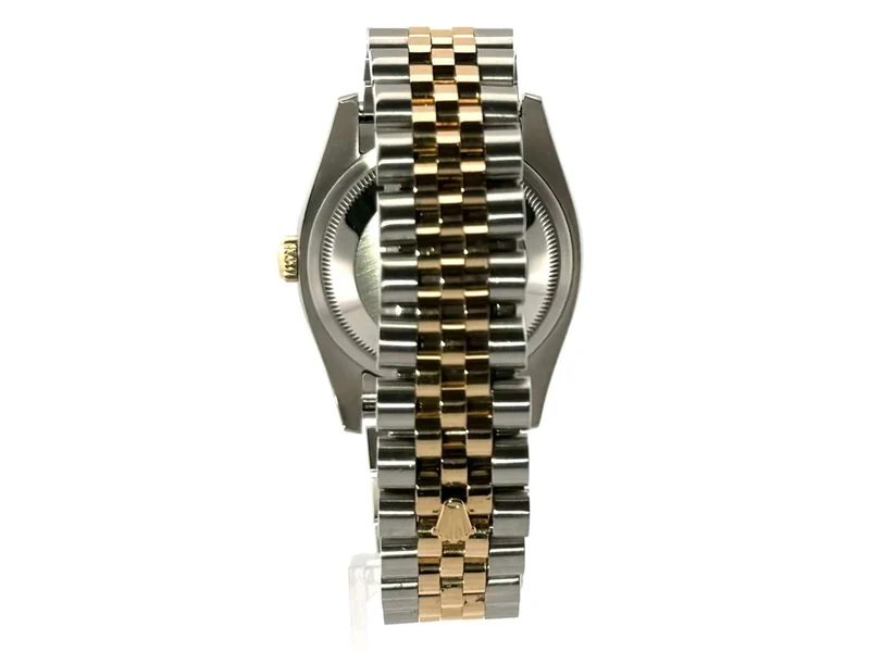 Rolex Datejust 36 Ref. 116233 Silber Jubile Diamant Jubile-Band