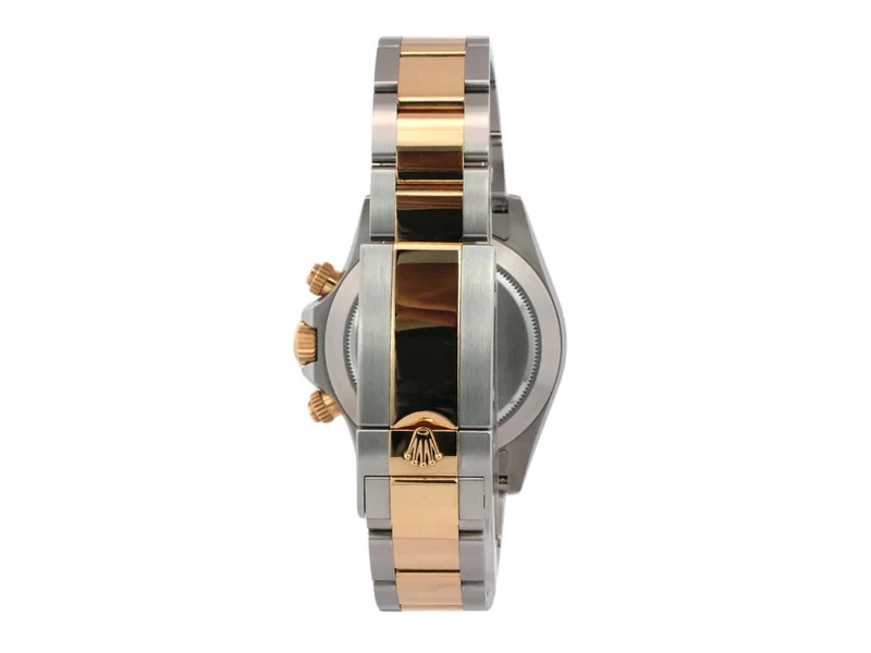 Rolex Daytona Edelstahl Gelbgold 116503 Schwarz Diamant
