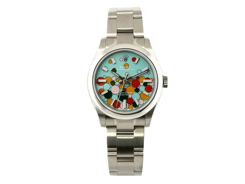 Rolex Oyster Perpetual 31 Ref. 277200 Türkisblau Celebration