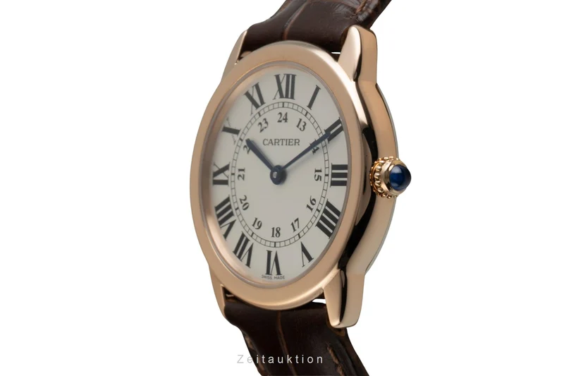 Cartier Ronde Solo 18 ct red gold quartz women's watch W6701007 [2603772]