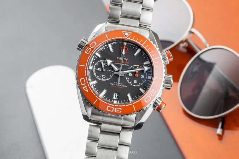 Omega Seamaster chronograph steel automatic men's watch 215.30.46.51.99.001 [2603299]