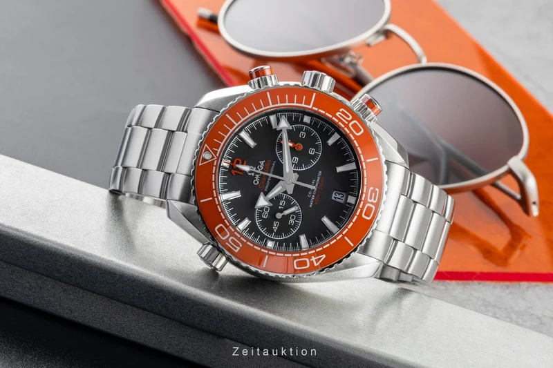 Omega Seamaster chronograph steel automatic men's watch 215.30.46.51.99.001 [2603299]
