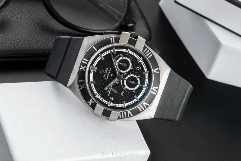 Omega Constellation chronograph titanium automatic men's watch 121.92.41.50.01.001 [2603206]