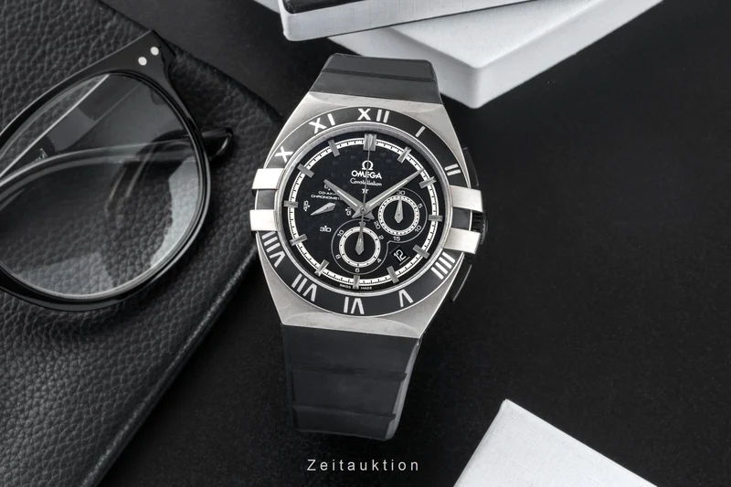 Omega Constellation chronograph titanium automatic men's watch 121.92.41.50.01.001 [2603206]