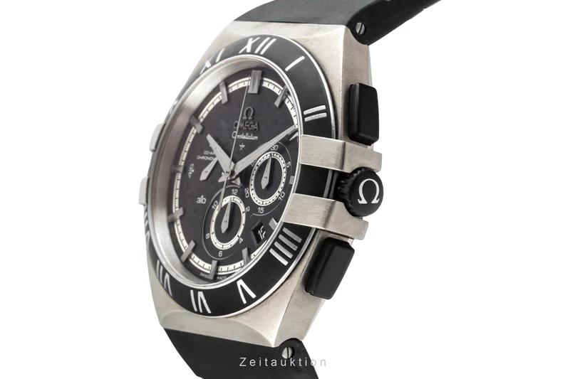 Omega Constellation chronograph titanium automatic men's watch 121.92.41.50.01.001 [2603206]