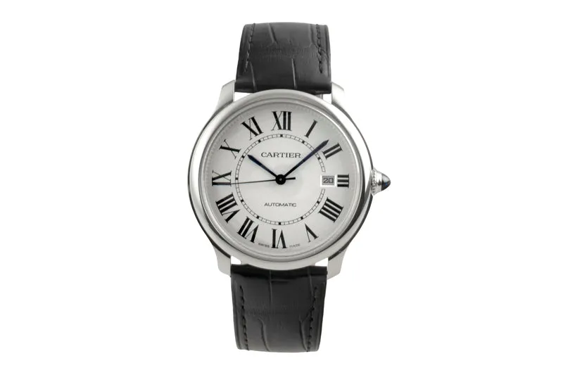 Cartier Ronde steel automatic men's watch WSRN0032 [2603396]