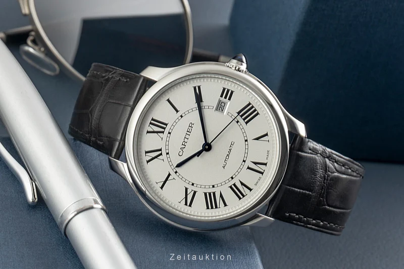 Cartier Ronde steel automatic men's watch WSRN0032 [2603396]