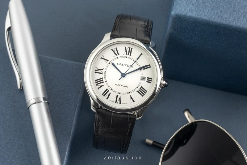 Cartier Ronde steel automatic men's watch WSRN0032 [2603396]