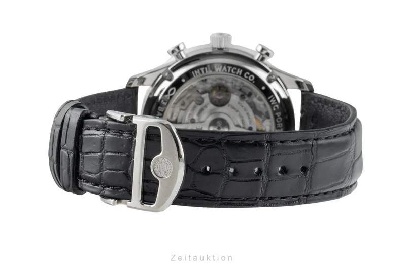 IWC Portugieser chronograph steel automatic men's watch IW371615 LP: 9100EUR [2603212]