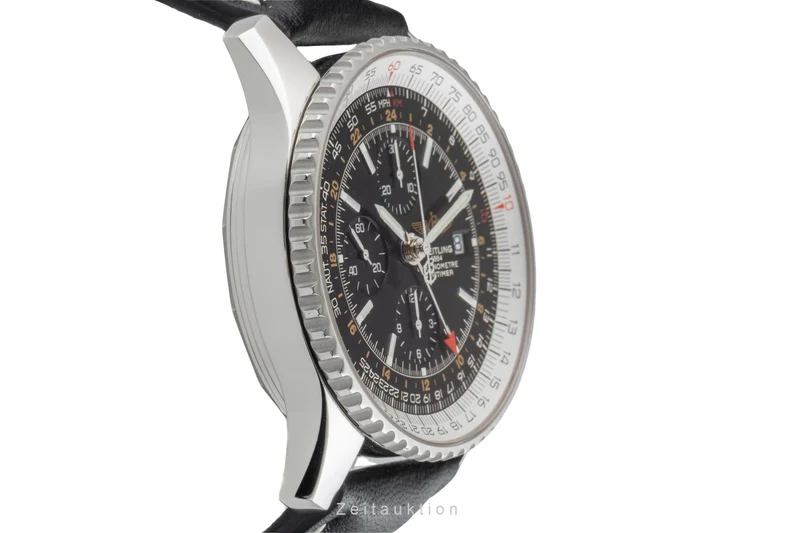 Breitling Navitimer World chronograph steel automatic men's watch A24322 [2603403]