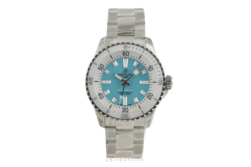 Breitling Superocean steel automatic women's watch A17377211C1A1 LP: 5650EUR [2603699]