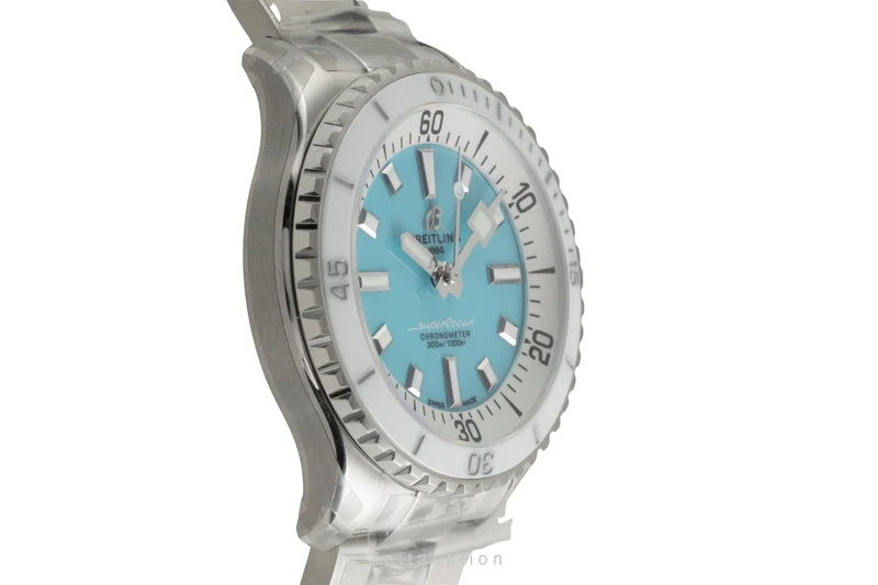 Breitling Superocean steel automatic women's watch A17377211C1A1 LP: 5650EUR [2603699]