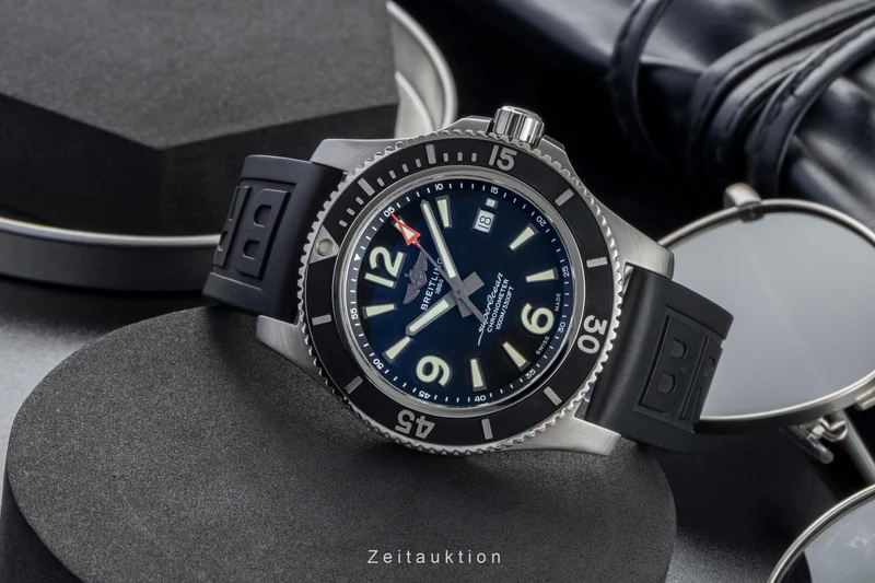 Breitling Superocean steel automatic men's watch A17367D71B1S2 [2603613]