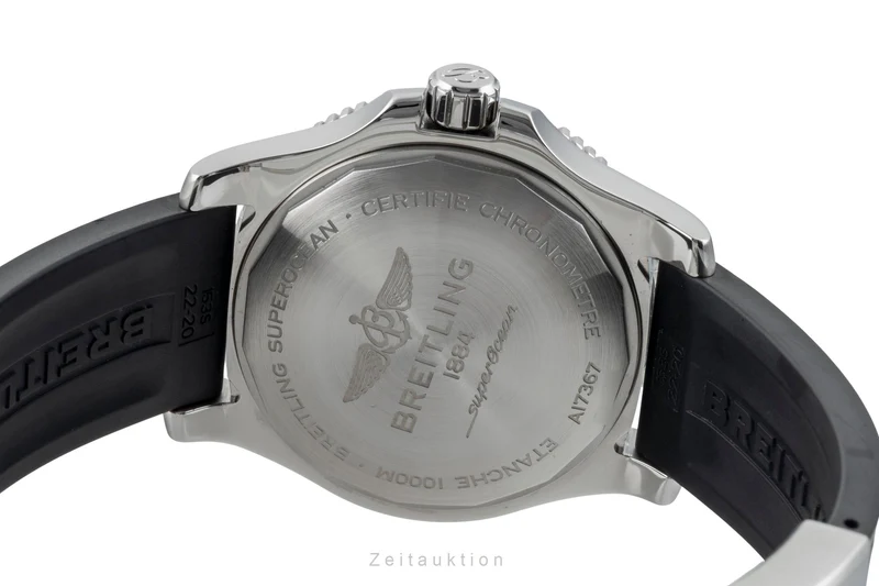 Breitling Superocean steel automatic men's watch A17367D71B1S2 [2603613]