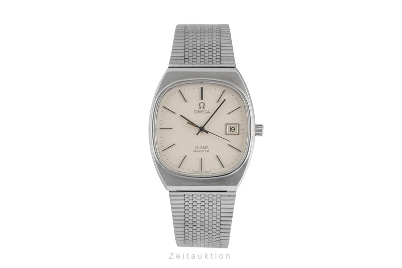 Omega De Ville steel quartz men's watch 192.0035 / 392.0006 Vintage [2601877]