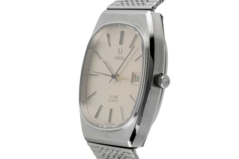 Omega De Ville steel quartz men's watch 192.0035 / 392.0006 Vintage [2601877]