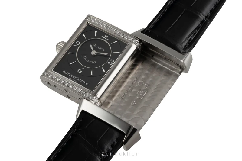 Jaeger LeCoultre Reverso 18 ct white gold manual winding women's watch Q2563470, 256.3.75 [2603210]