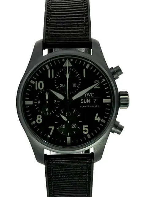 IWC Pilots Watch Chronograph 41 Top Gun Ceratanium IW388106