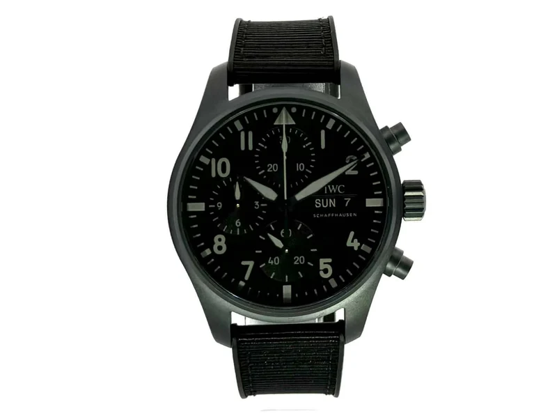 IWC Pilots Watch Chronograph 41 Top Gun Ceratanium IW388106