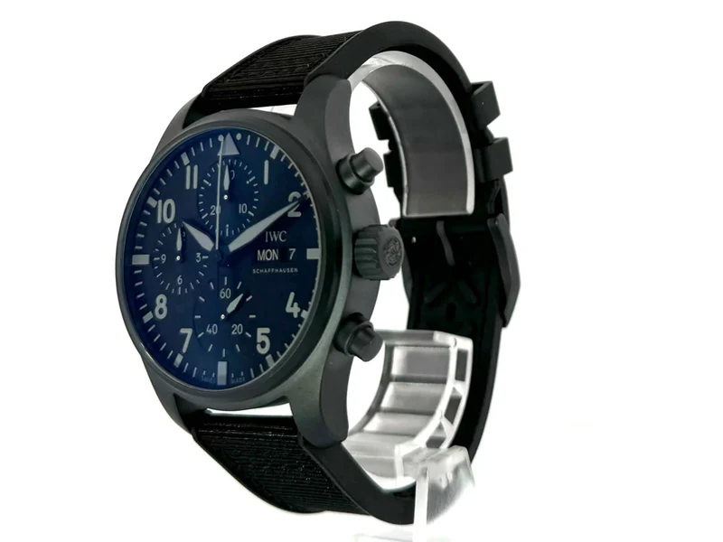 IWC Pilots Watch Chronograph 41 Top Gun Ceratanium IW388106