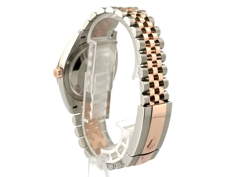 Rolex Datejust 36 Ref. 126231 Rhodium Römisch Diamant Jubile-Band