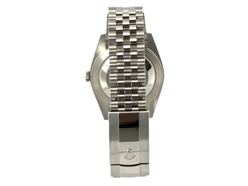 Rolex Datejust 41 Edelstahl Weißgold 126334 Rhodium Jubile-Band
