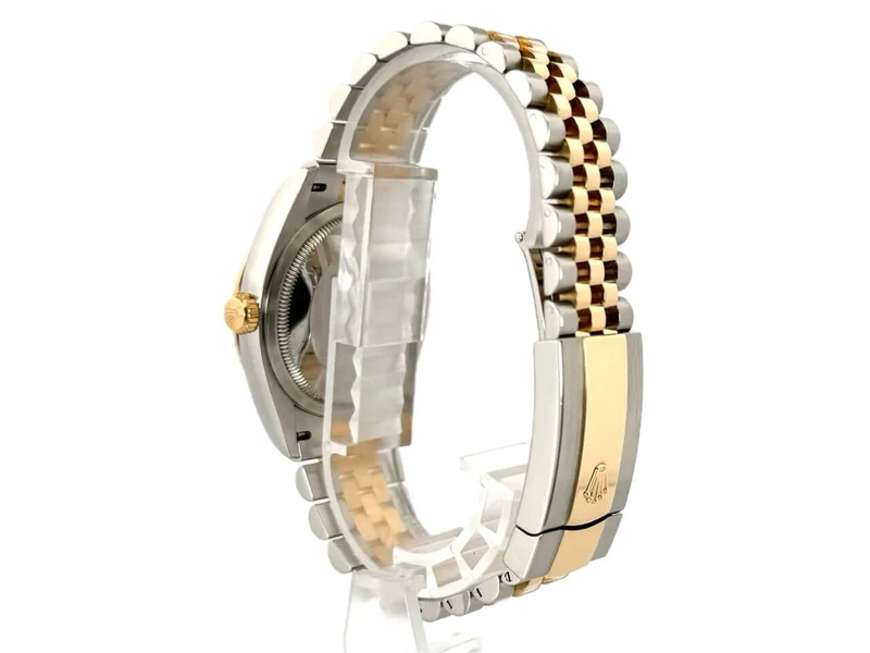 Rolex Datejust 36 Edelstahl Gold 126233 Silber R Diamant Jubile-Band