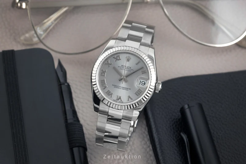 Rolex Datejust steel / white gold automatic women's watch 178274 [2603783]