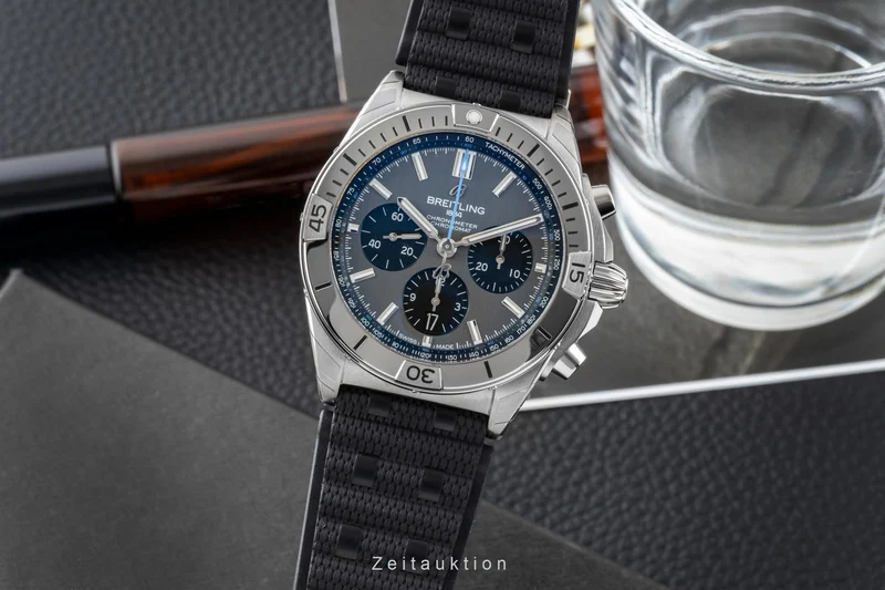 Breitling Chronomat chronograph titanium automatic men's watch EB0134101M1S1 LP: 10000EUR [2603660]