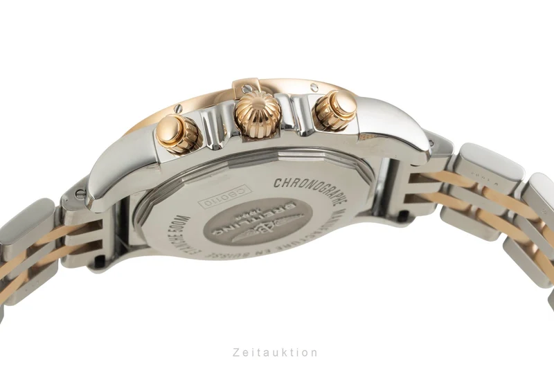 Breitling Chronomat chronograph steel / gold automatic men's watch CB0110 [2603552]