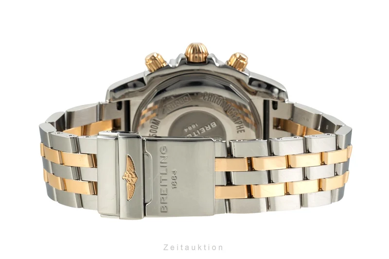 Breitling Chronomat chronograph steel / gold automatic men's watch CB0110 [2603552]