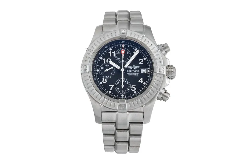 Breitling Avenger chronograph titanium automatic men's watch E13360 [2603222]